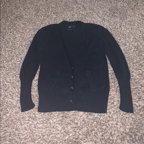American Eagle Black Cardigan - Picture 1 of 6